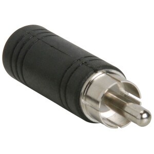 3.5mm Mono Jack To RCA Plug Adapter